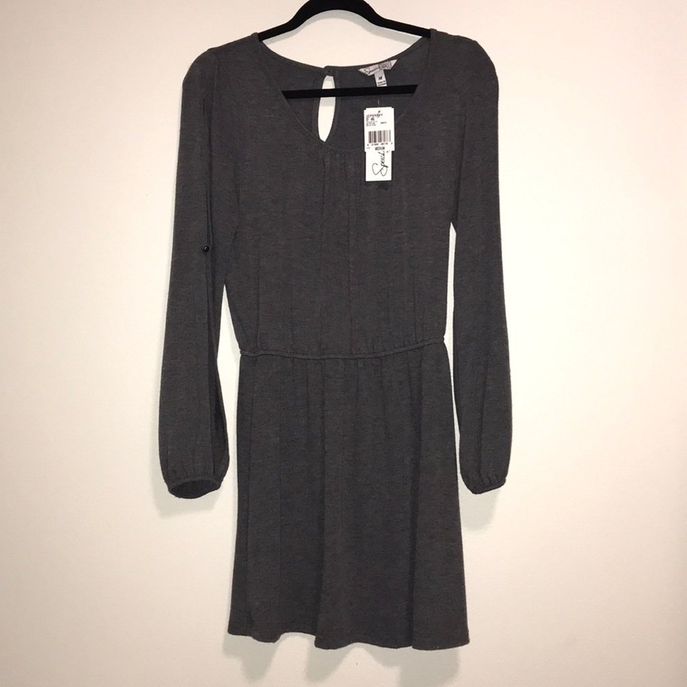 SPECKLER GREY DRESS